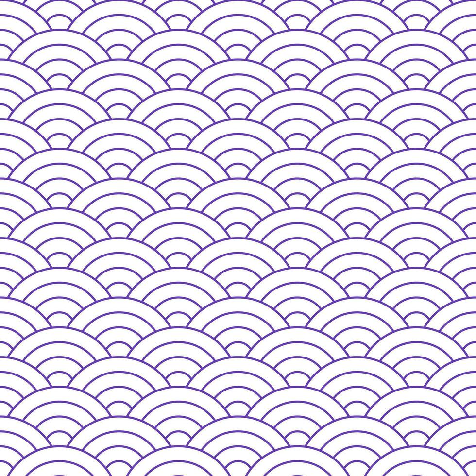 Purple Japanese wave pattern background. Japanese seamless pattern vector. Waves background illustration. for clothing, wrapping paper, backdrop, background, gift card. vector