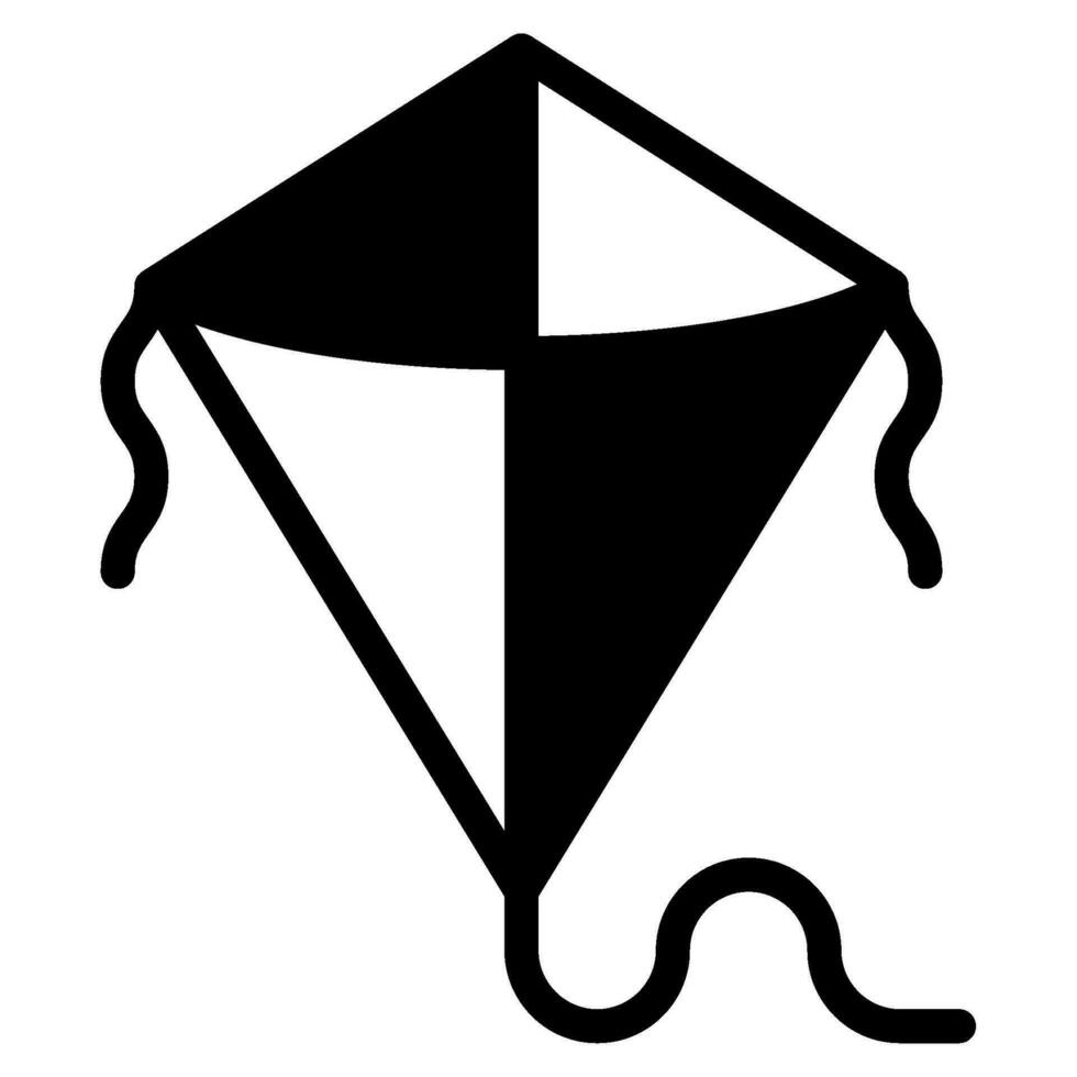 Kite Icon illustration, for uiux, web, app, infographic, etc vector