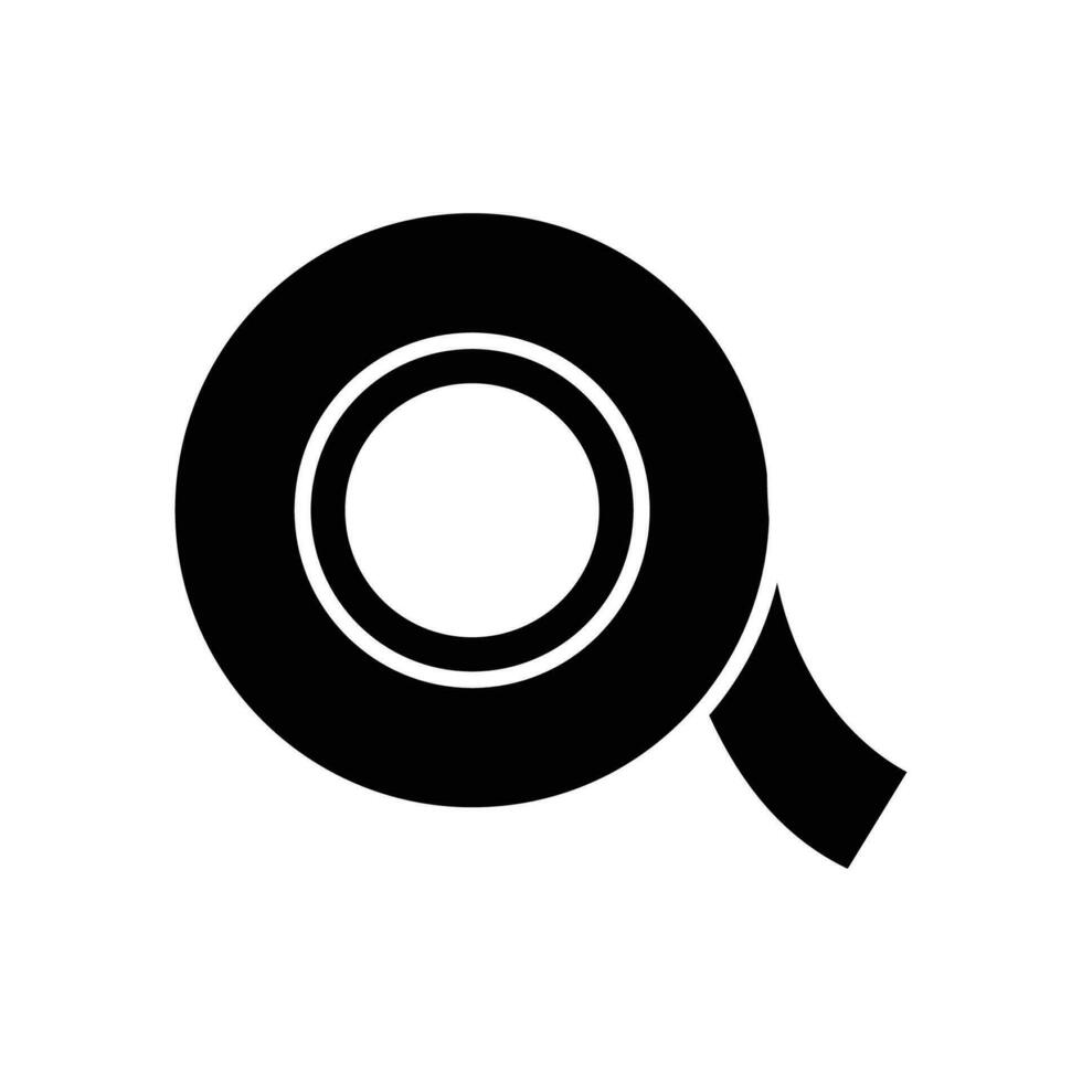 electrical tape icon vector design template simple and clean