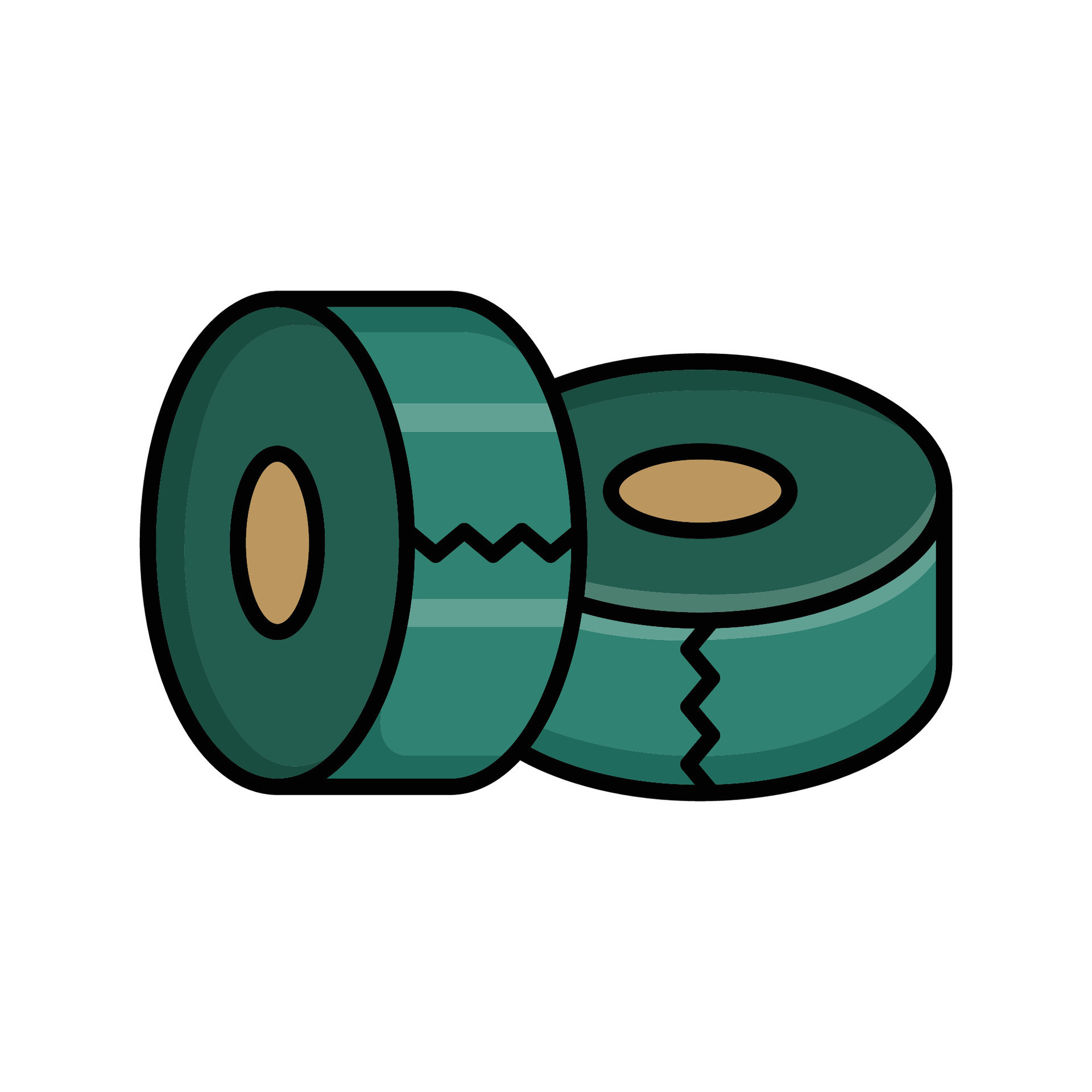 electrical tape icon vector design template simple and clean 33042271