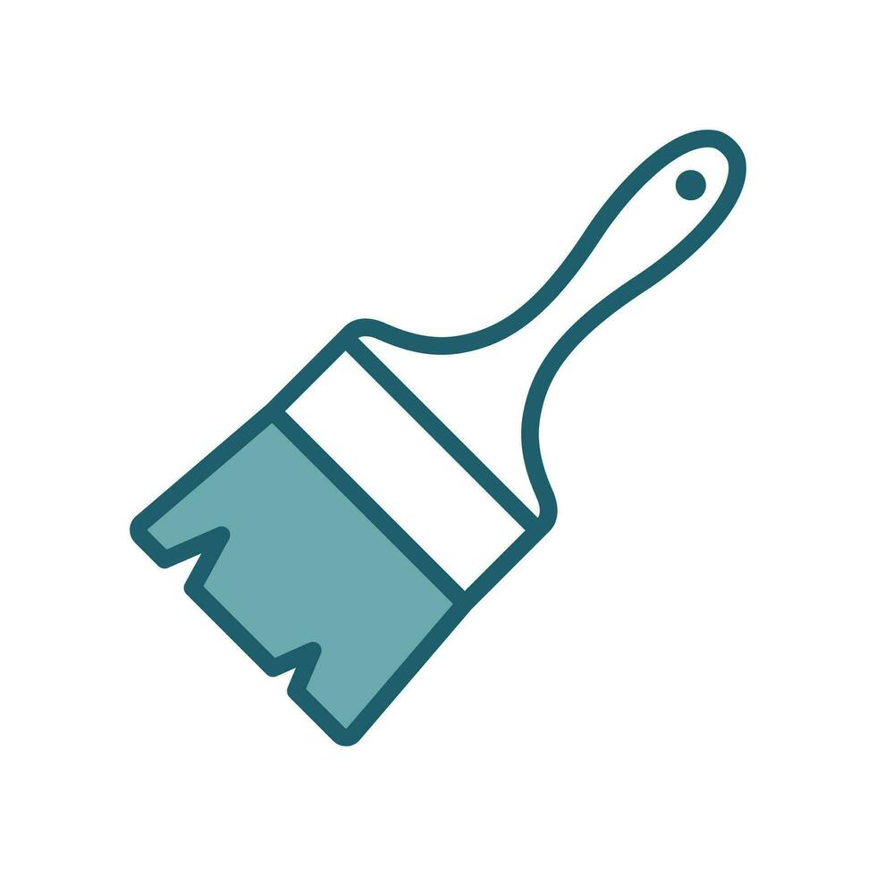 paint brush icon vector design template simple and clean