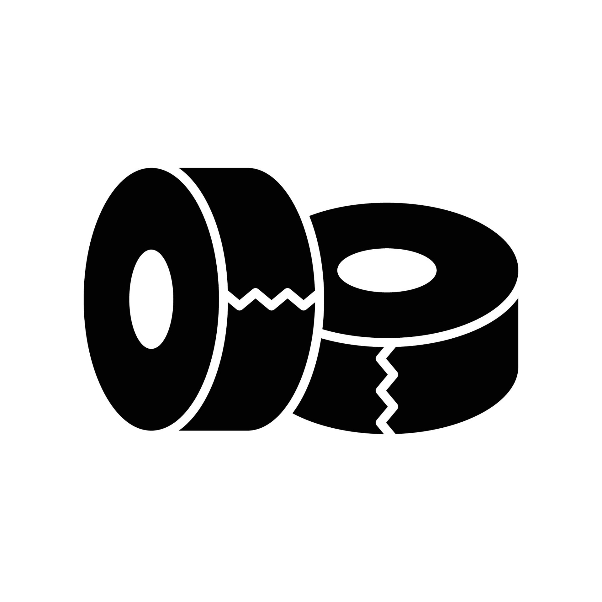 electrical tape icon vector design template simple and clean 33042292