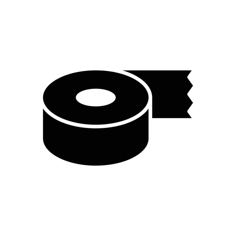 electrical tape icon vector design template simple and clean