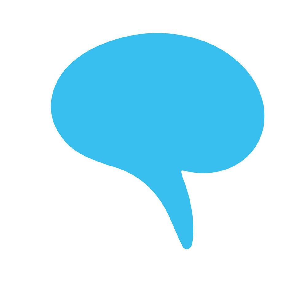 Comic bubble chat icon element vector