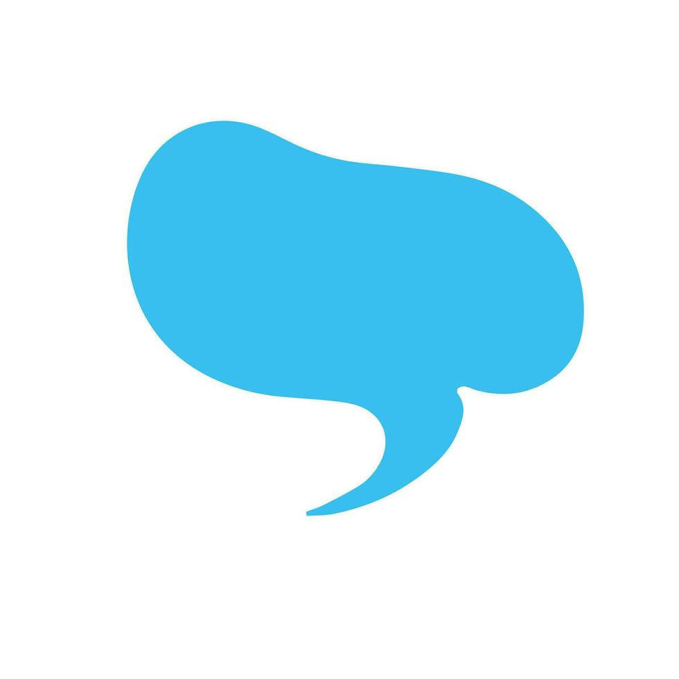 Comic bubble chat icon element vector