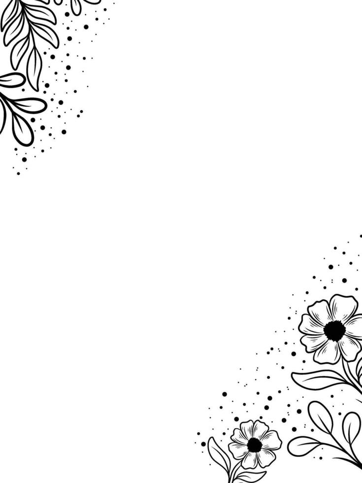 Wedding Invitation Border Background Simple vector