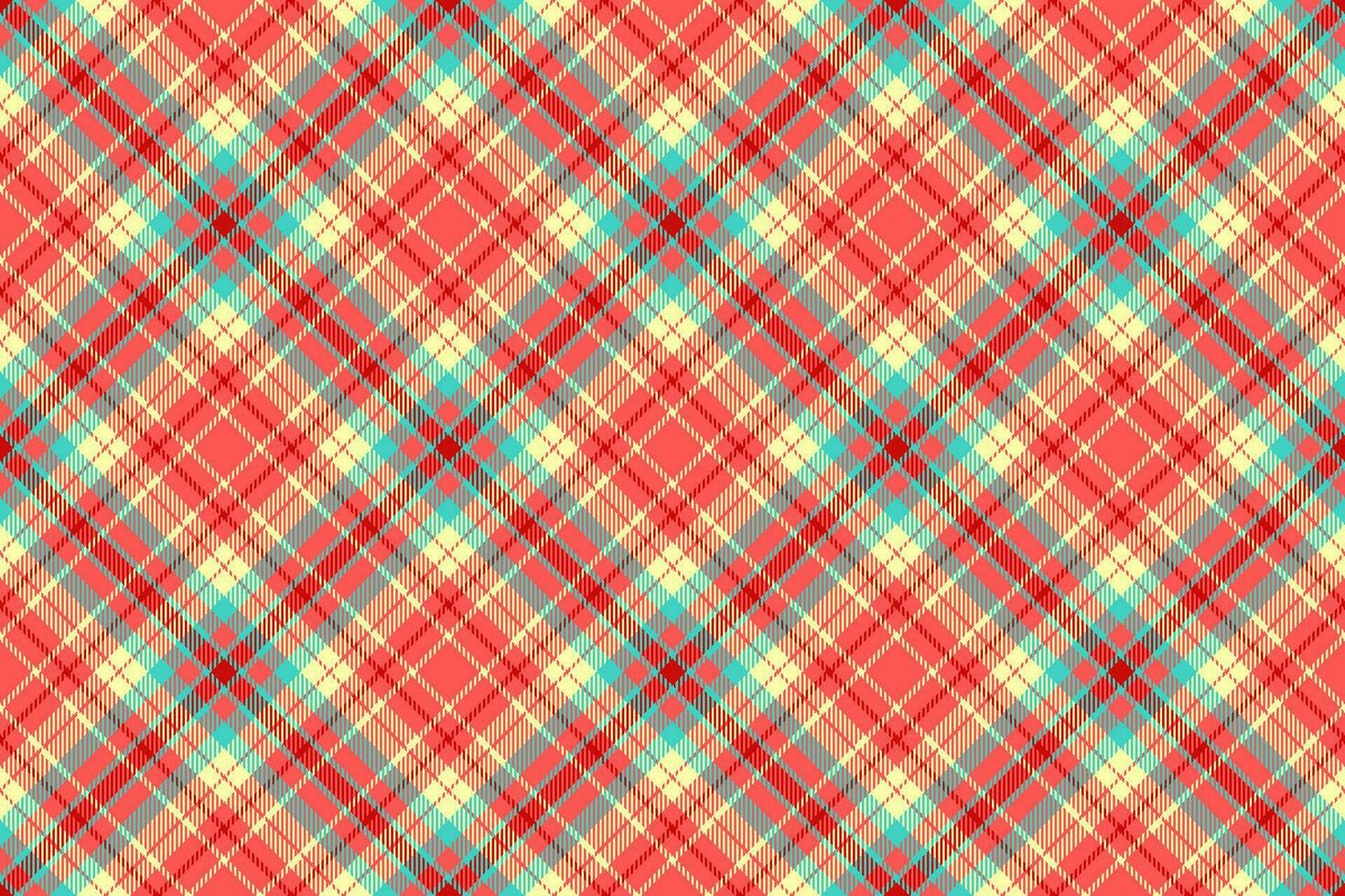 Seamless pattern fabric of texture check background with a vector plaid tartan textile.