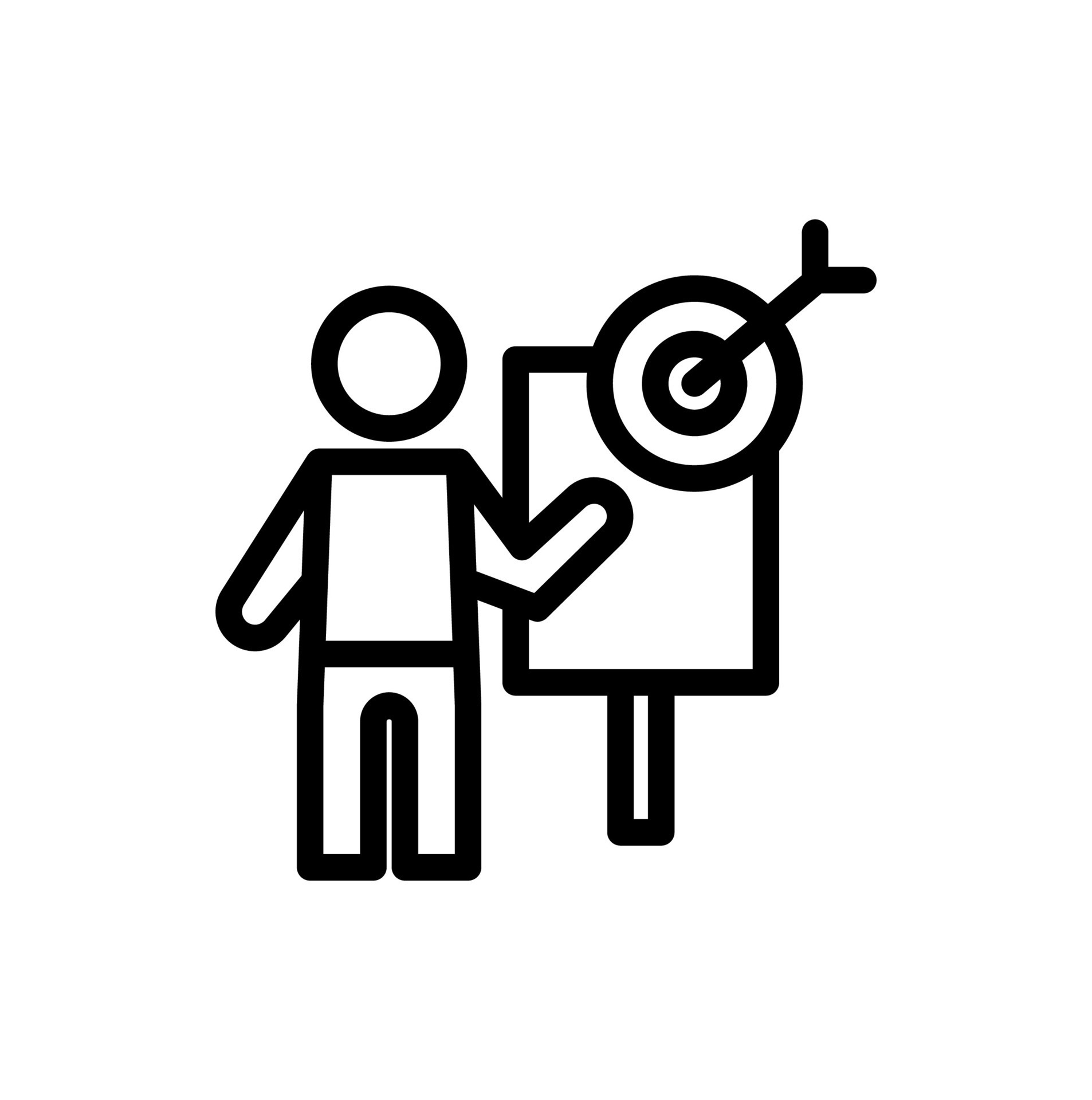 objectives icon or logo design 33043036 Vector Art at Vecteezy