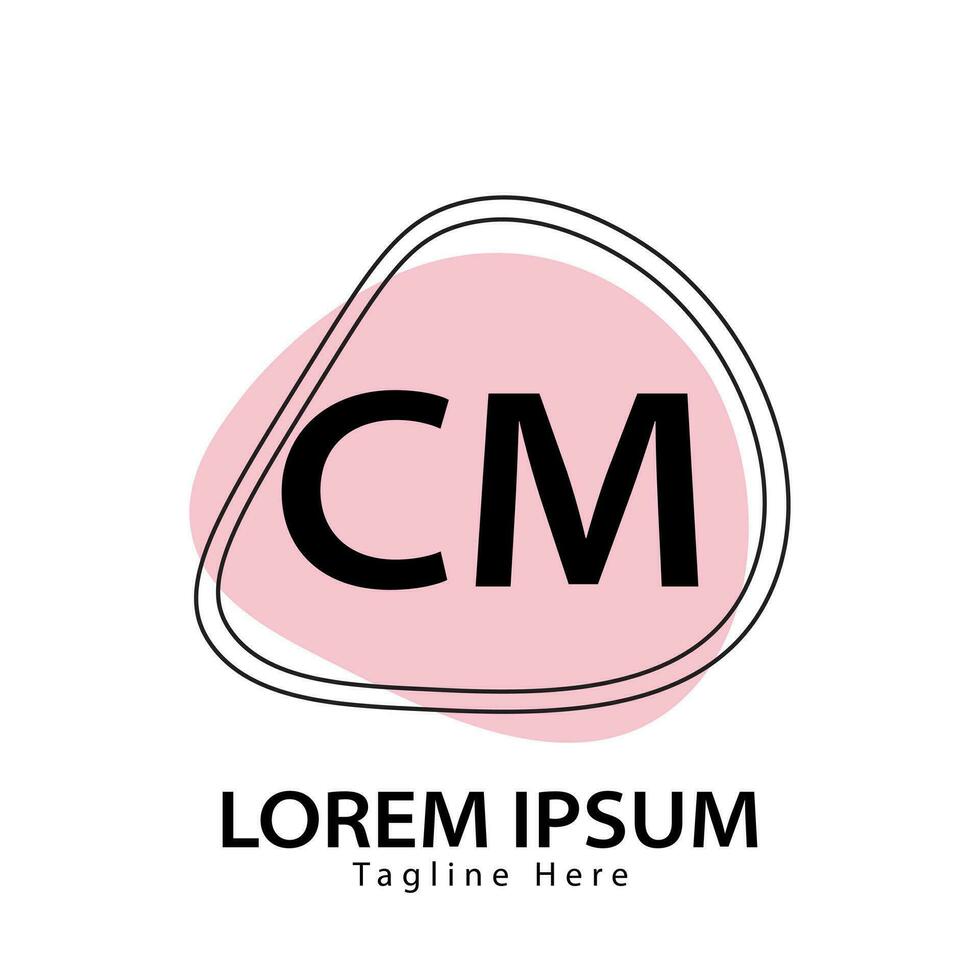 letter CM logo. C M. CM logo design vector illustration for creative company, business, industry. Pro vector