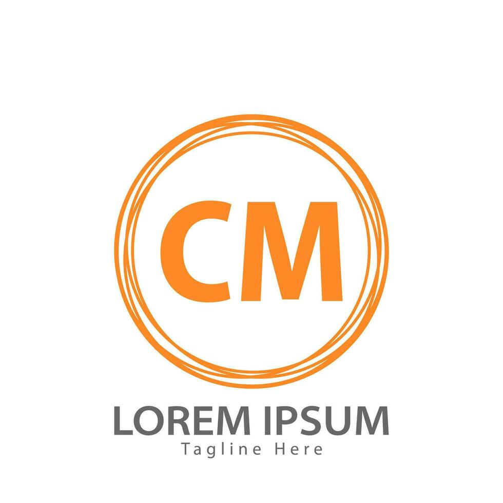 letter CM logo. C M. CM logo design vector illustration for creative company, business, industry. Pro vector