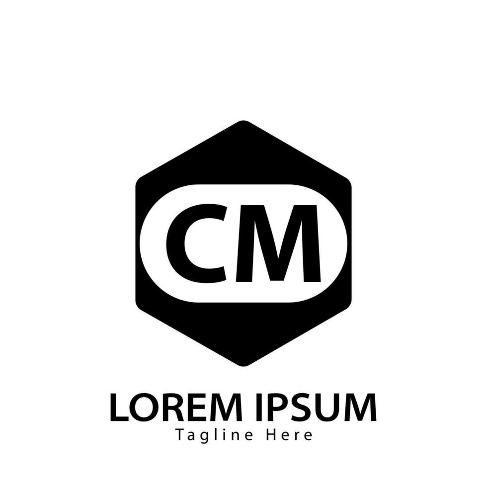 letter CM logo. C M. CM logo design vector illustration for creative company, business, industry. Pro vector