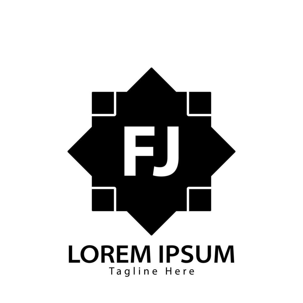 letter FJ logo. F J. FJ logo design vector illustration for creative company, business, industry. Pro vector