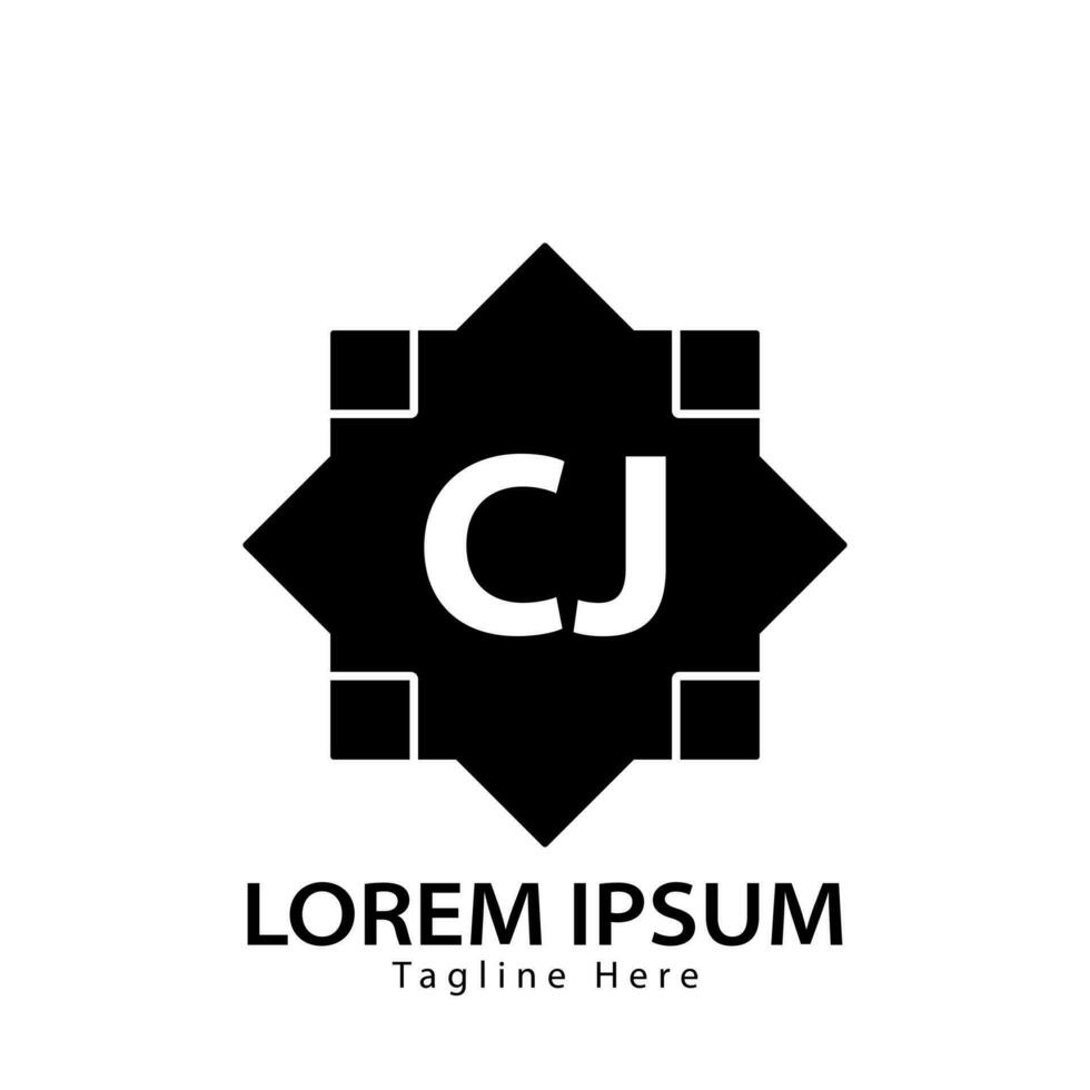letter CJ logo. C J. CJ logo design vector illustration for creative company, business, industry. Pro vector