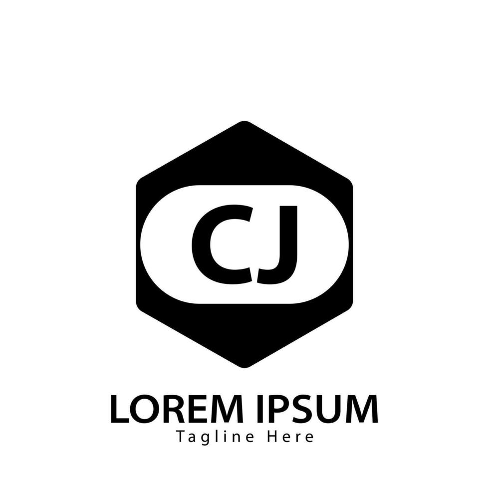 letter CJ logo. C J. CJ logo design vector illustration for creative company, business, industry. Pro vector