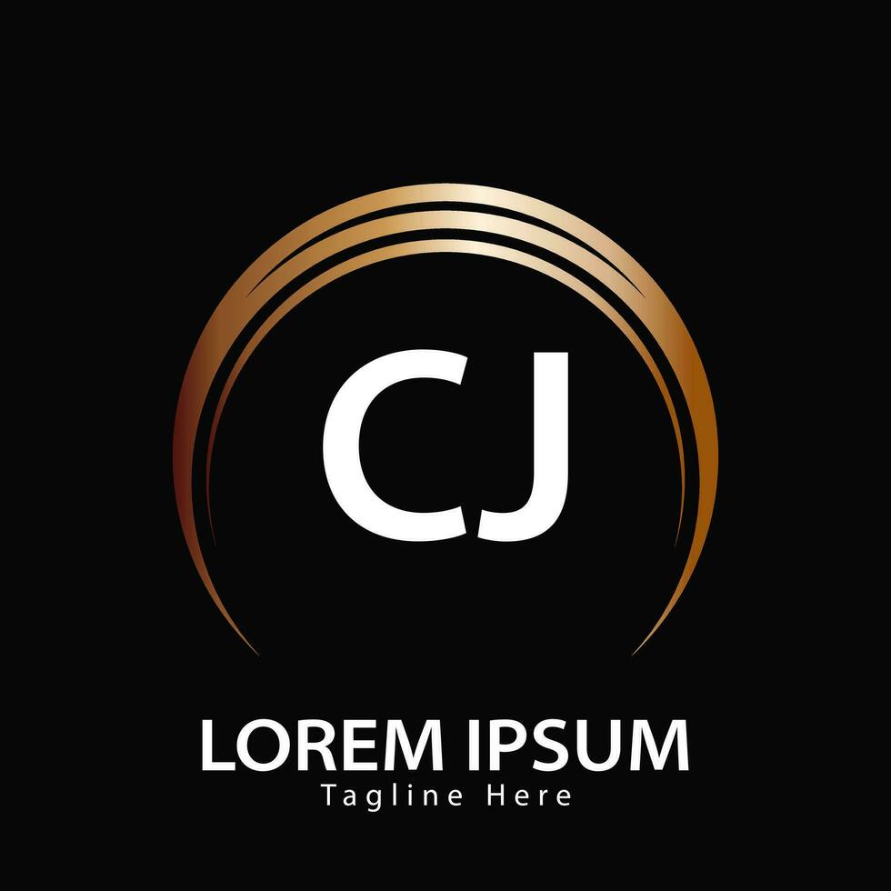 letter CJ logo. C J. CJ logo design vector illustration for creative company, business, industry. Pro vector