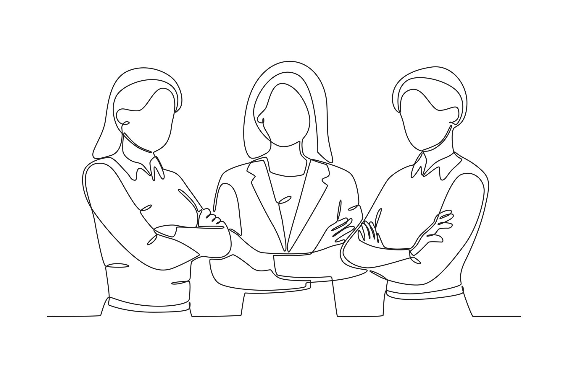 three-female-company-leaders-33044595-vector-art-at-vecteezy