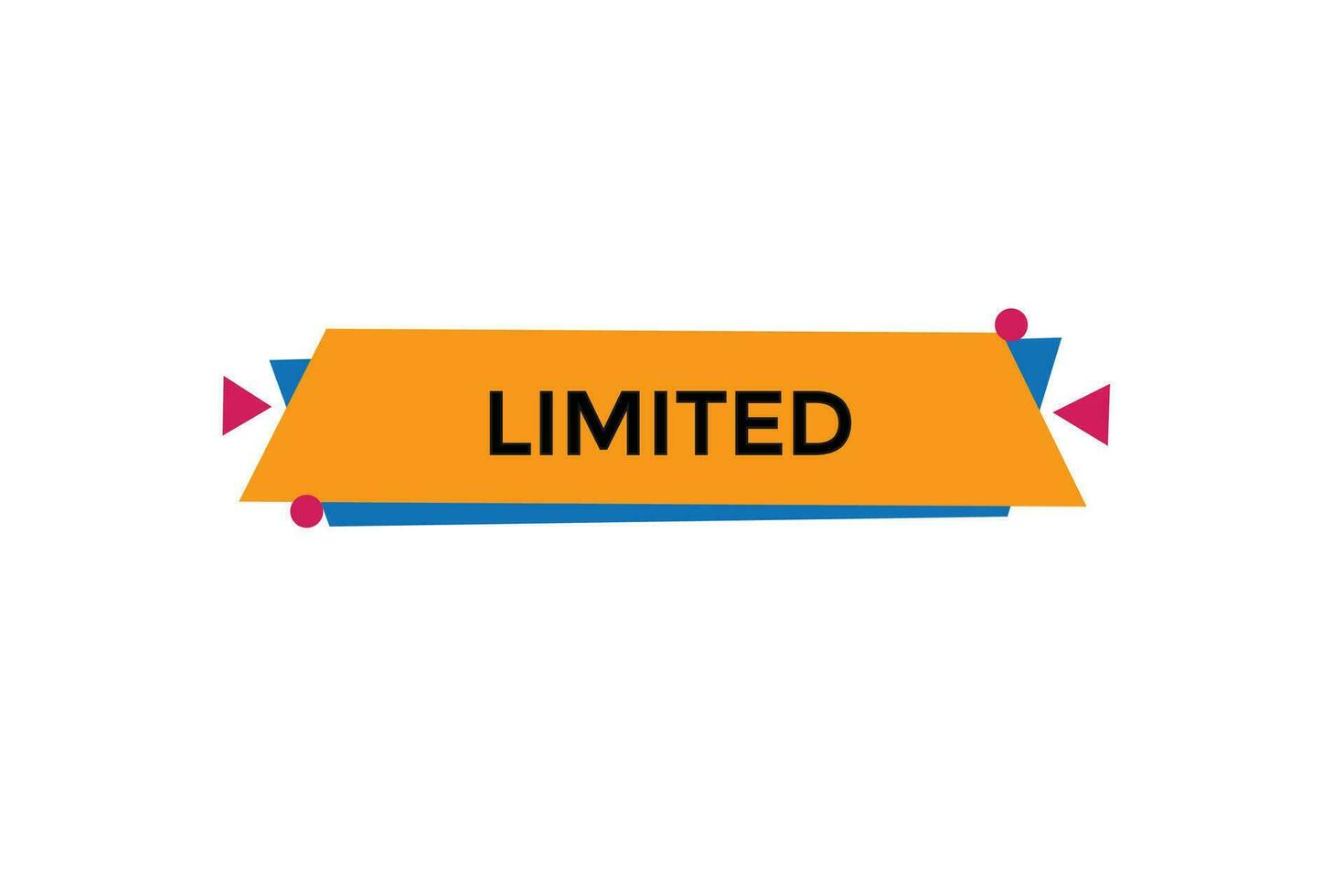 new limited website, click button, level, sign, speech, bubble  banner, vector