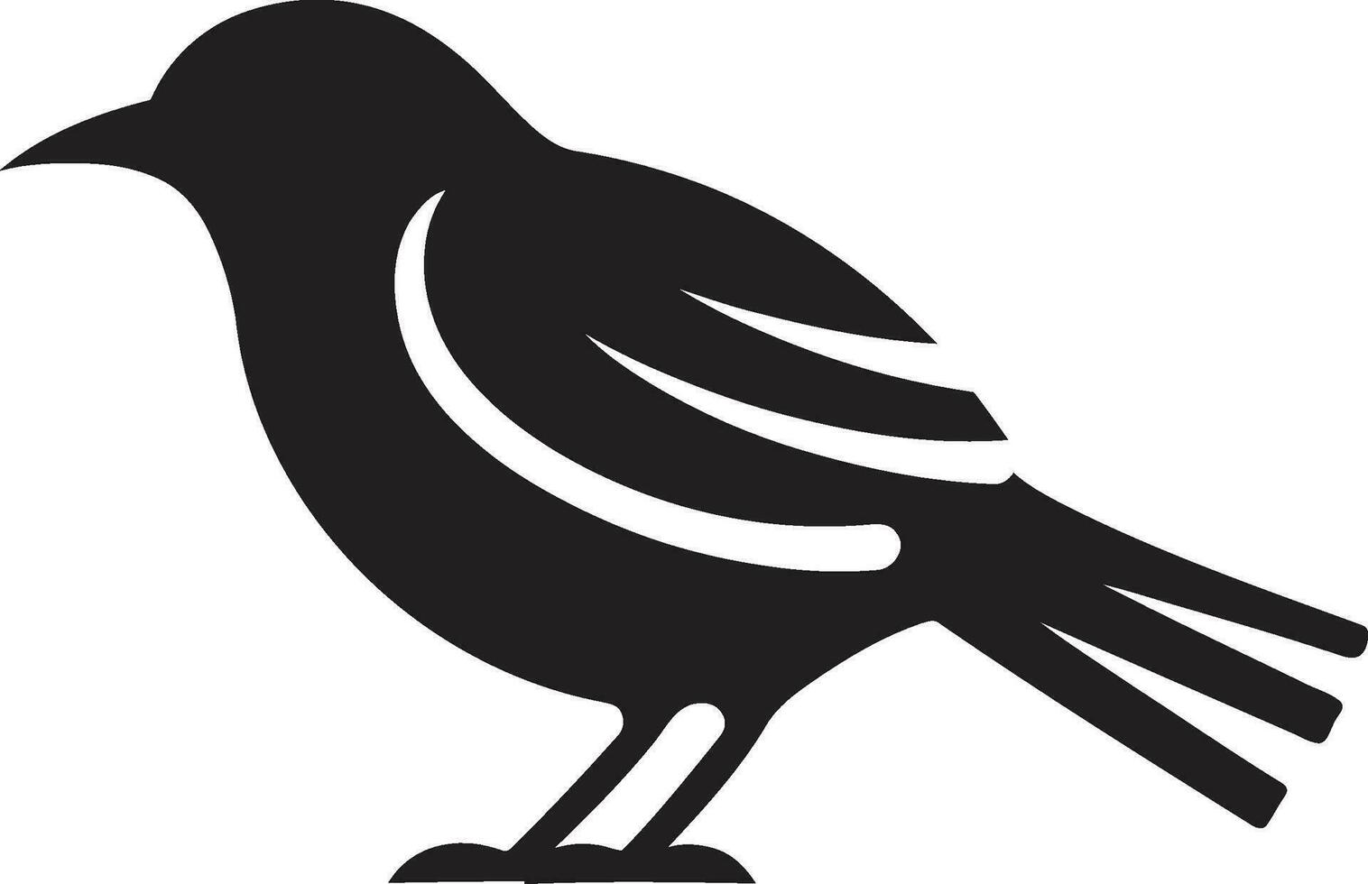 Osprey in Flight Symbol Swift Seagull Badge vector