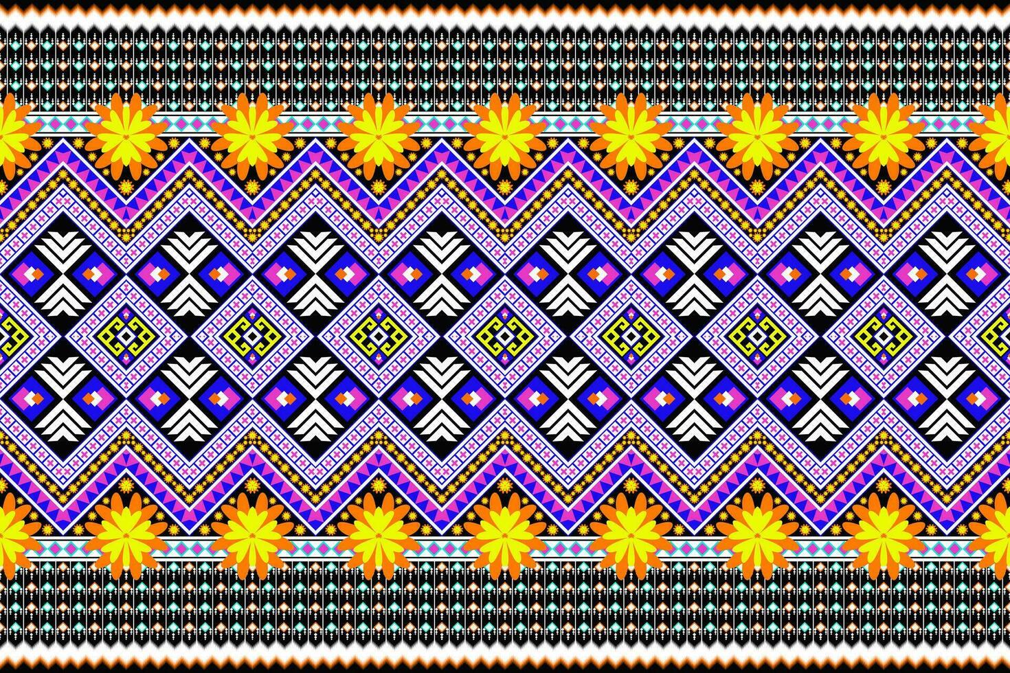 Georgia alfombra sin costura modelo. nativo americano ornamento. étnico sur occidental decoración estilo. boho geométrico ornamento. vector sin costura modelo. mexicano frazada, tejido alfombra iluminado