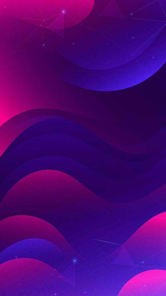 Abstract background purple blue color with wavy lines and gradients is a versatile asset suitable for various design projects such as websites, presentations, print materials, social media posts vector