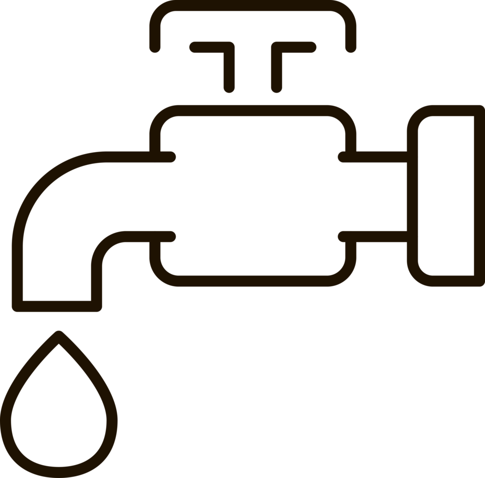 reduce water line icon illustration png