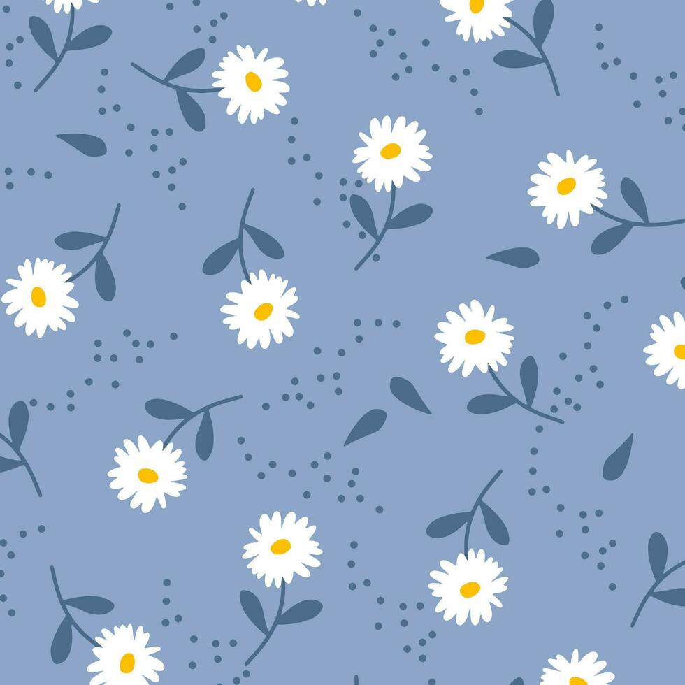 floral abstract pattern suitable for textile and printing needs vector