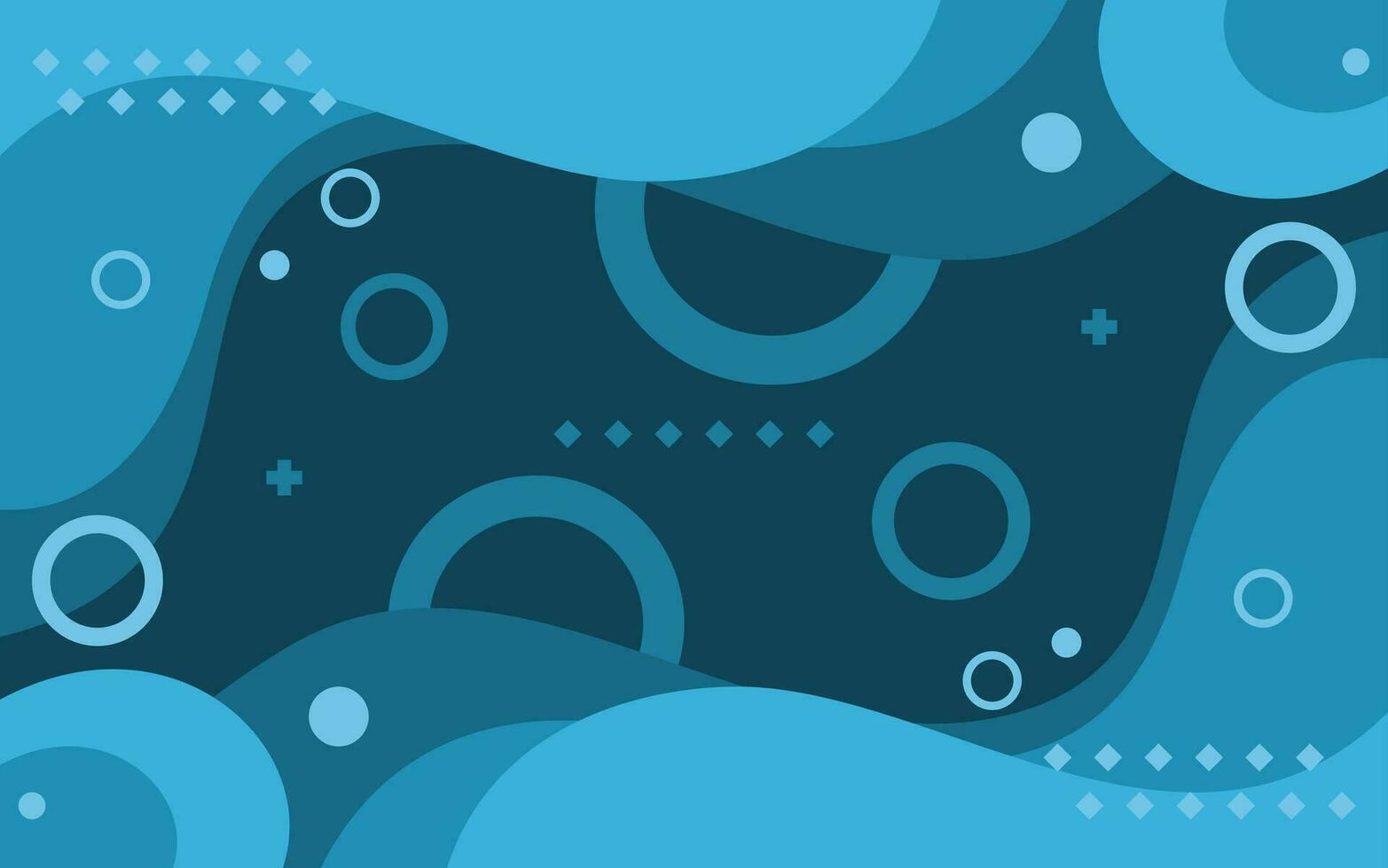 blue abstract wave background for design banner web poster element vector