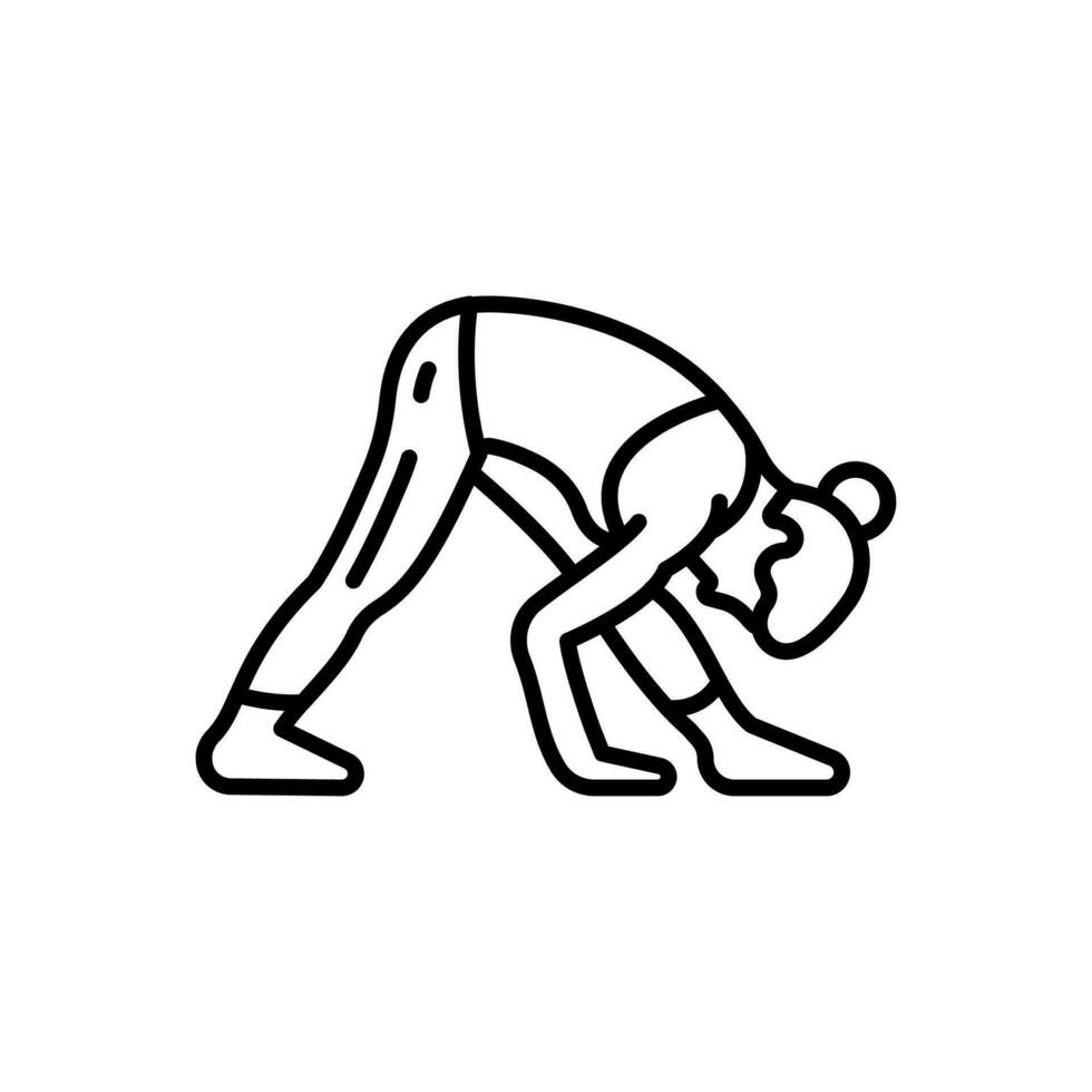 Side Stretch Icon in vector. illustration vector