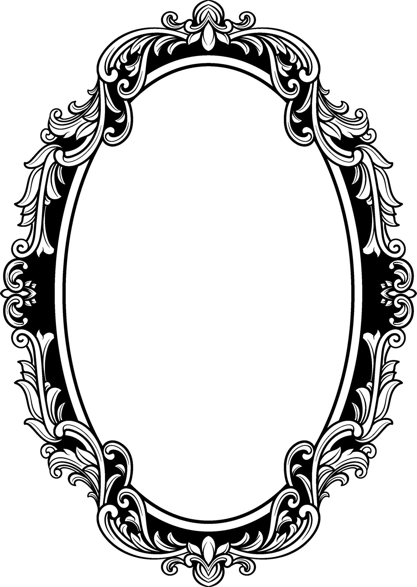 Vintage Classic Ornament Black and White 33047973 Vector Art at Vecteezy