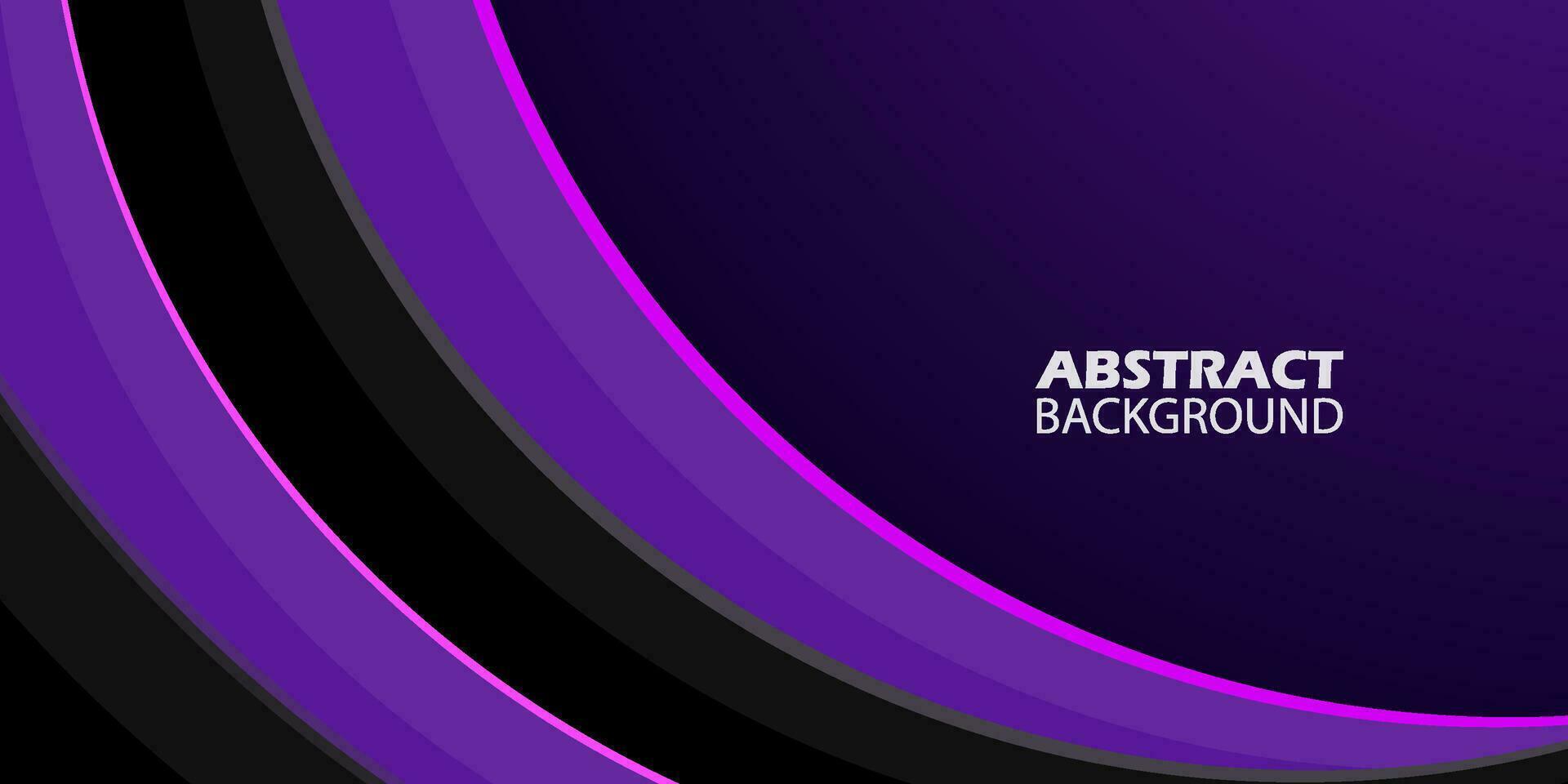Abstract dark purple and black curve papercut background template vector with curve overlap pattern. Purple background with strong shadow design. Eps10 vector