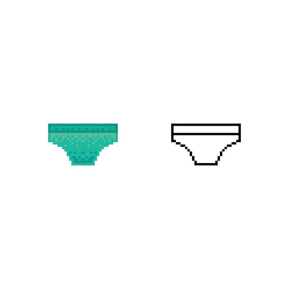 Underwear Logo Icon vector