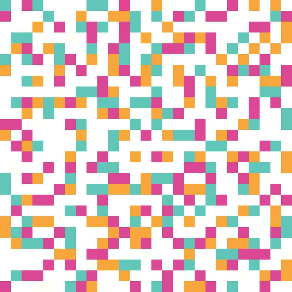 Glitch Noise Pixel Pattern or Background vector