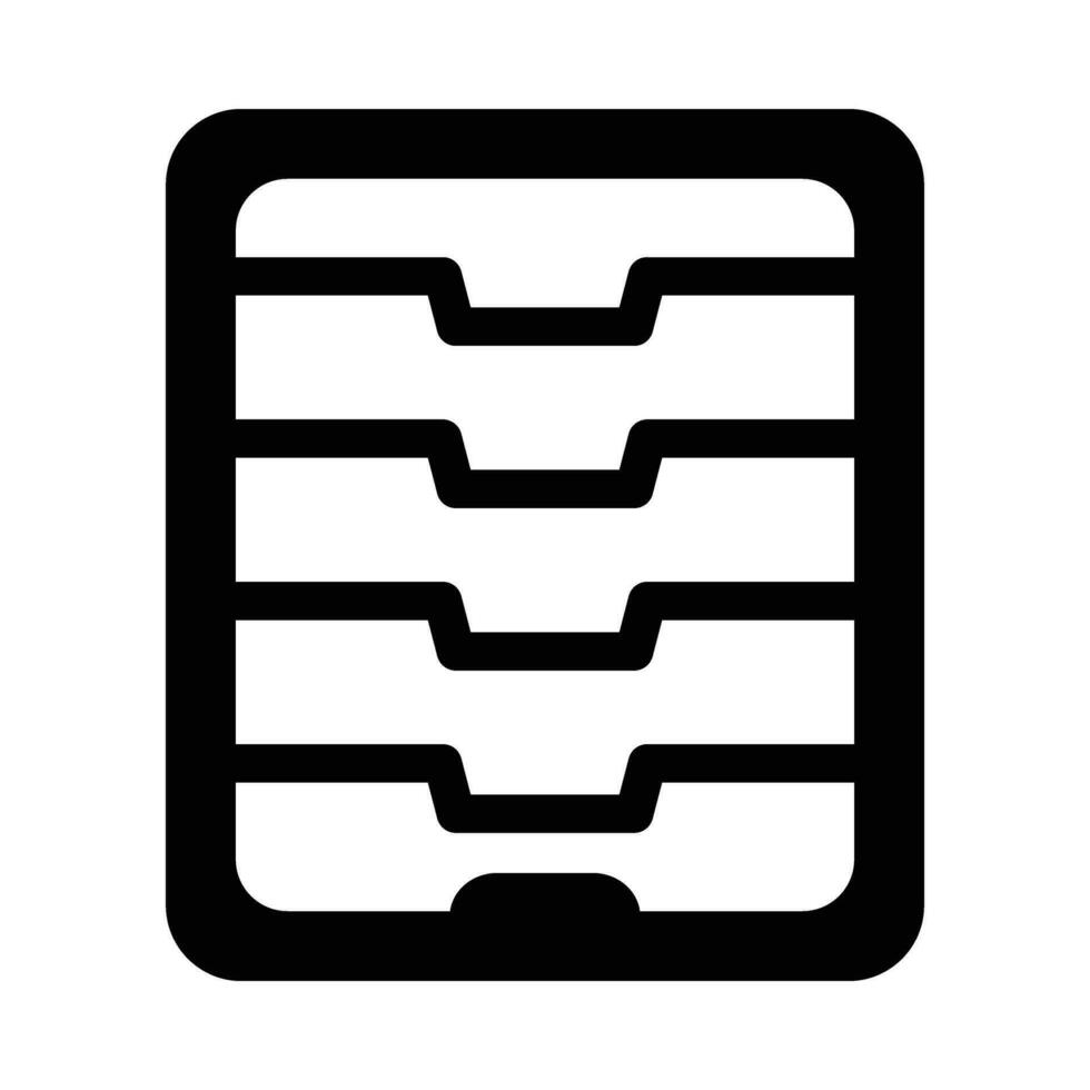 Food Dehydrator Vector Glyph Icon For Personal And Commercial Use.