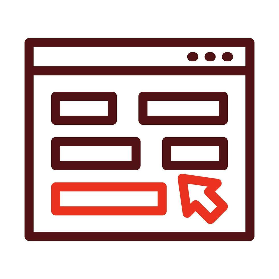 Interface Vector Thick Line Two Color Icons For Personal And Commercial Use.