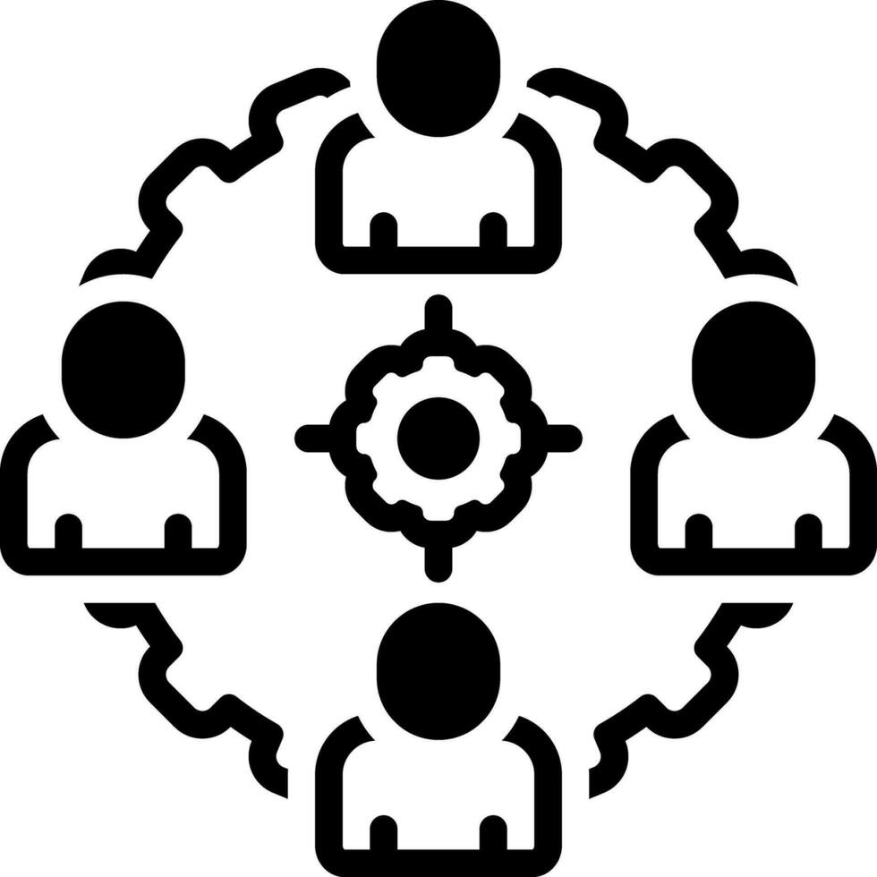 solid icon for coordinate vector