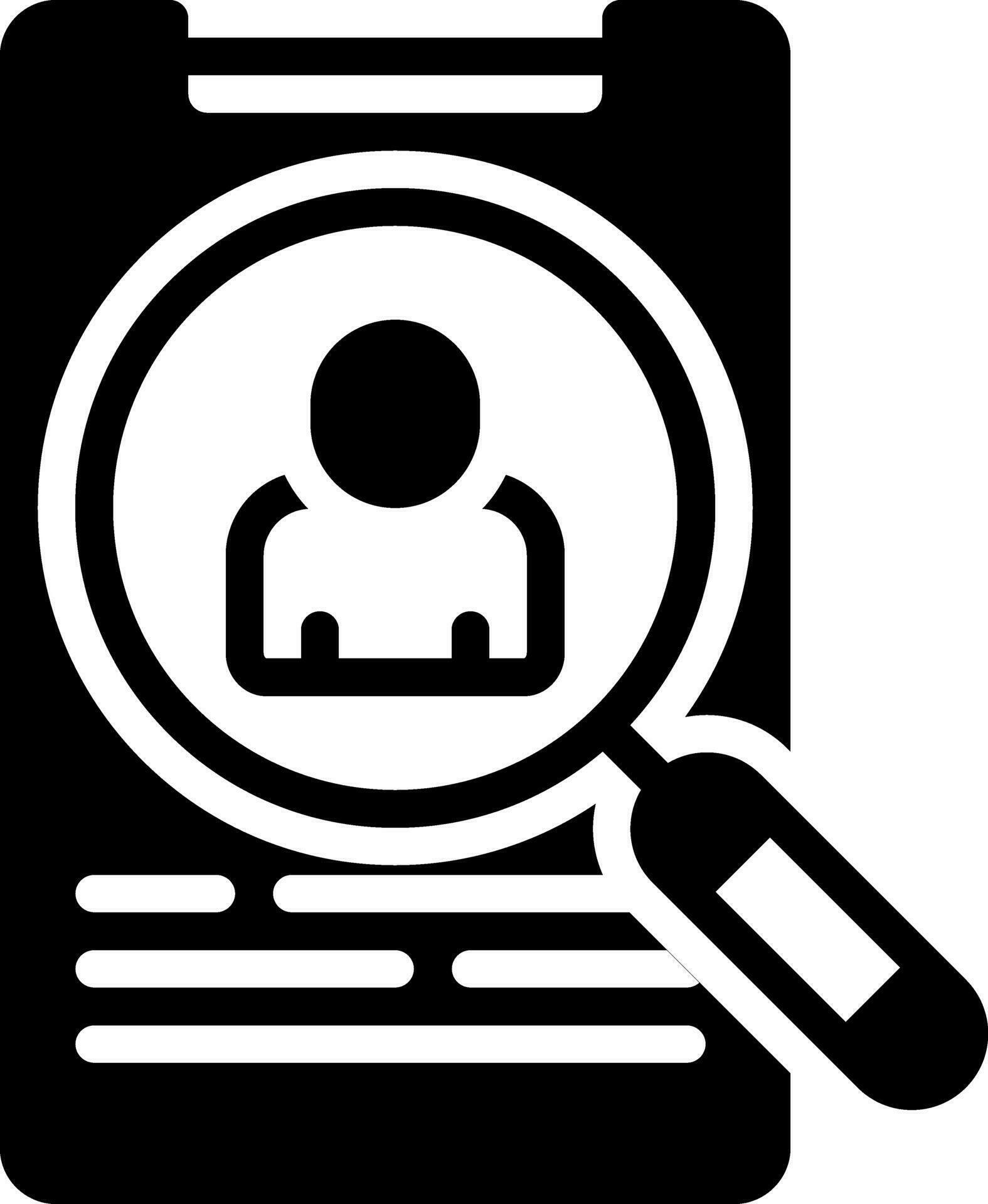 solid icon for applicant 33049907 Vector Art at Vecteezy