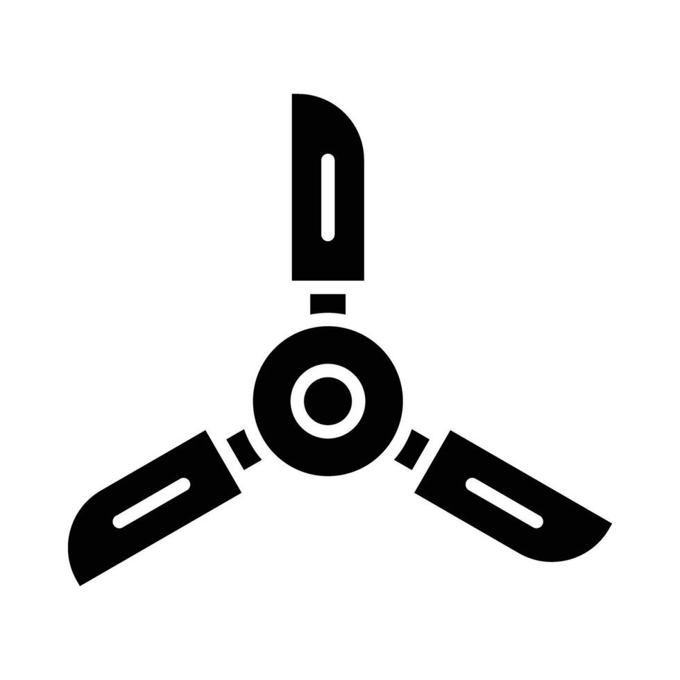 Fan Vector Glyph Icon For Personal And Commercial Use.