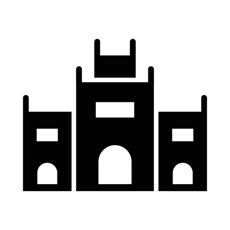 Fort Vector Glyph Icon For Personal And Commercial Use.