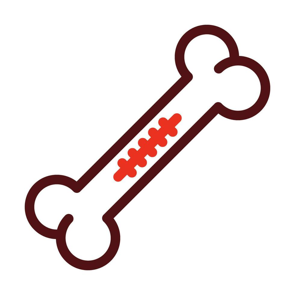 Orthopedic Vector Thick Line Two Color Icons For Personal And Commercial Use.