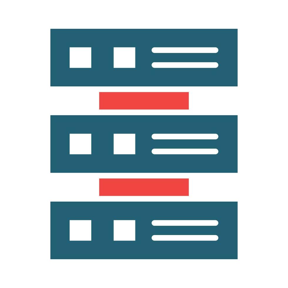Storage Vector Glyph Two Color Icon For Personal And Commercial Use.