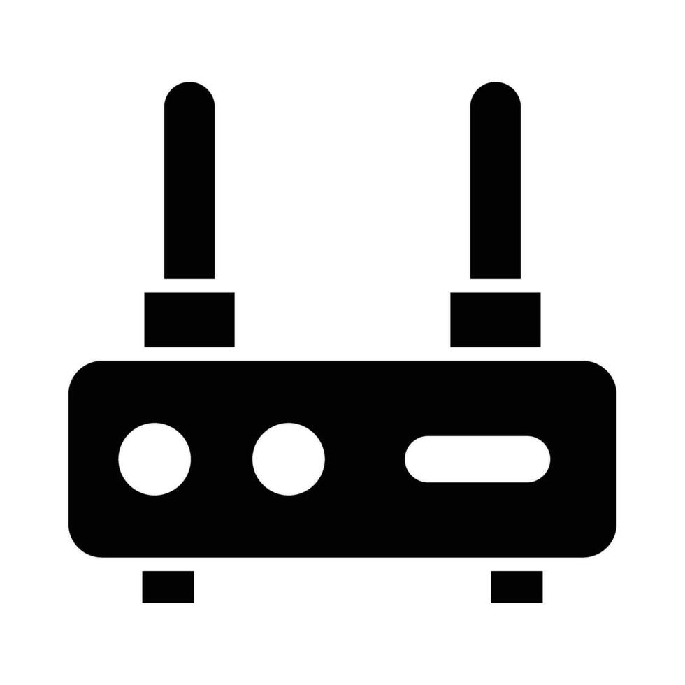 Modem Vector Glyph Icon For Personal And Commercial Use.