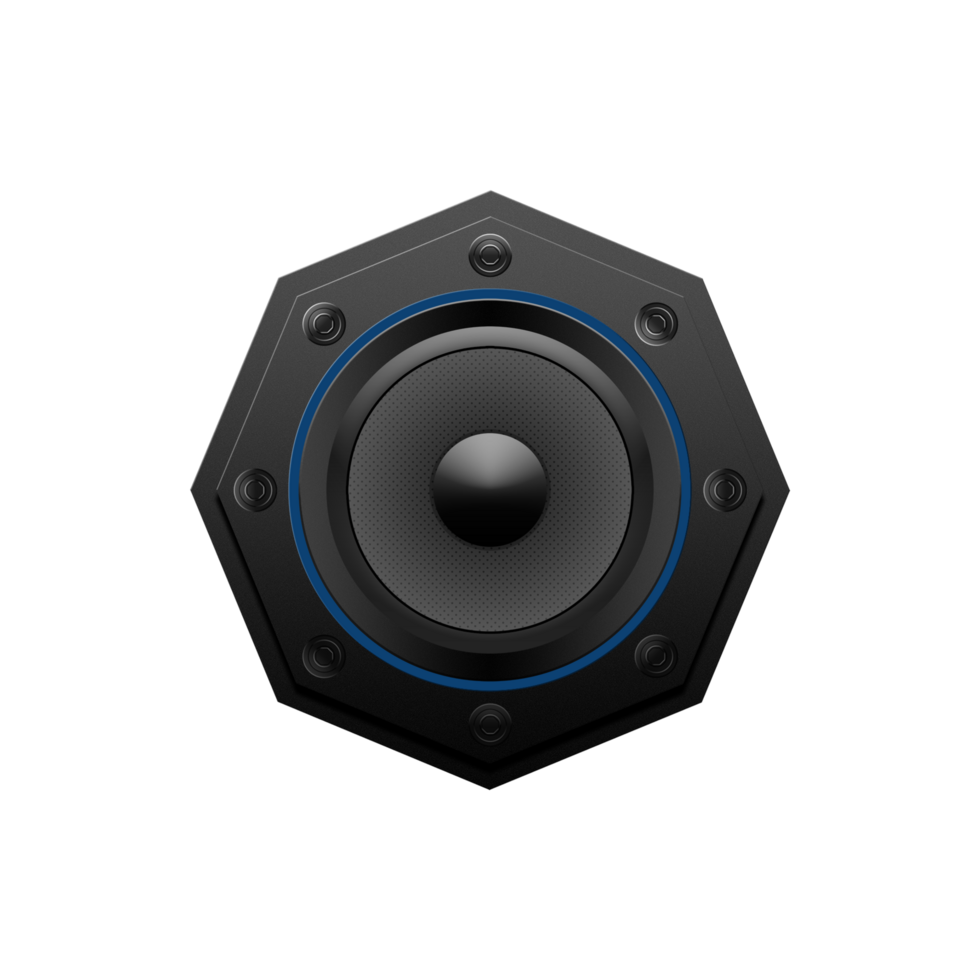 Sound speaker icon  audio music system or player  loudspeaker. png