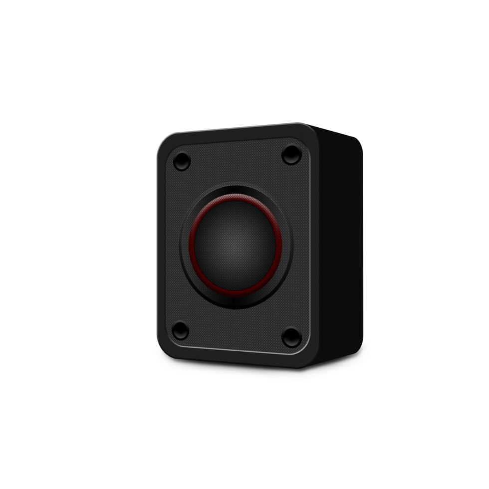 Sound speaker icon  audio music system or player  loudspeaker. png