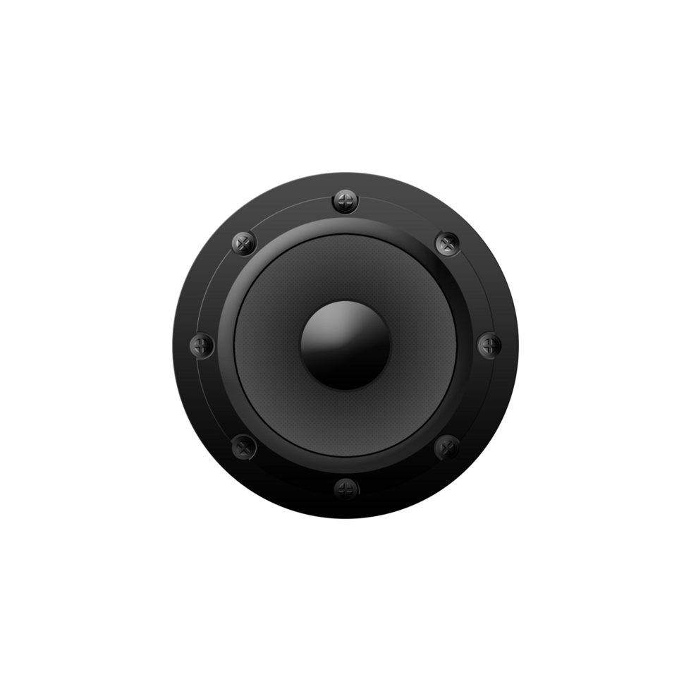 Sound speaker icon  audio music system or player  loudspeaker. png