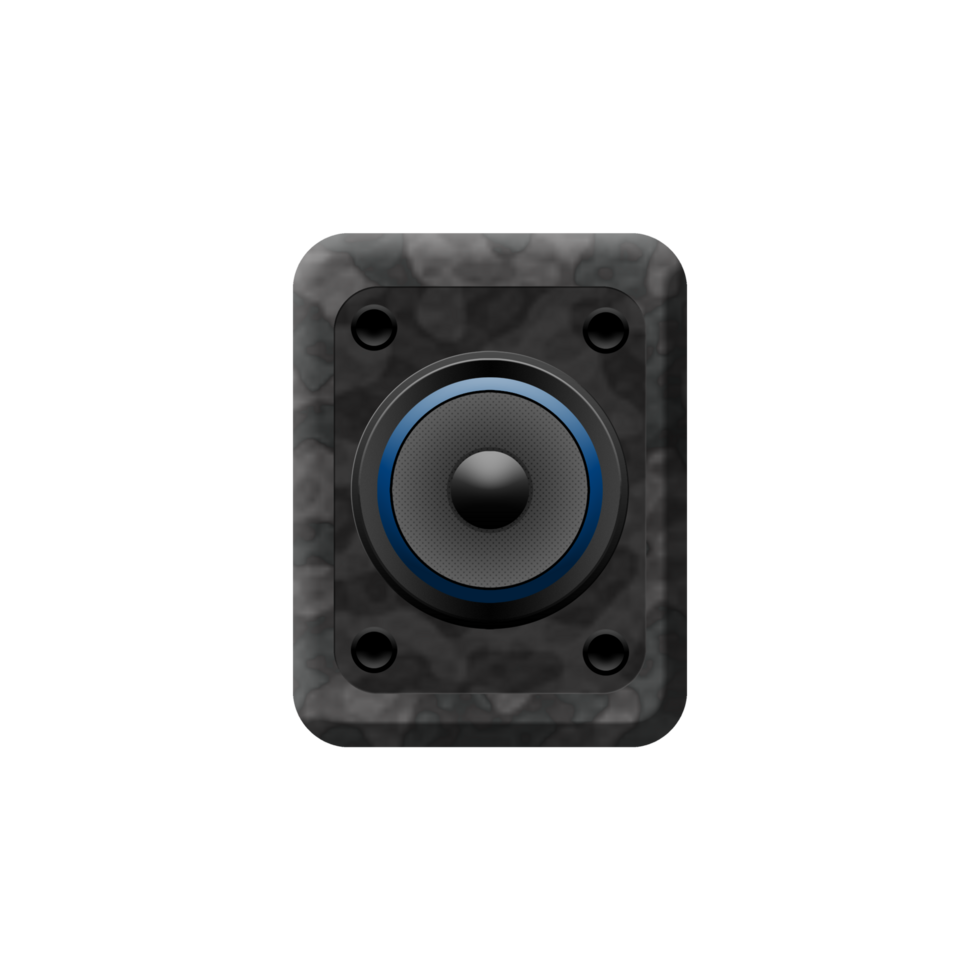 Sound speaker icon  audio music system or player  loudspeaker. png