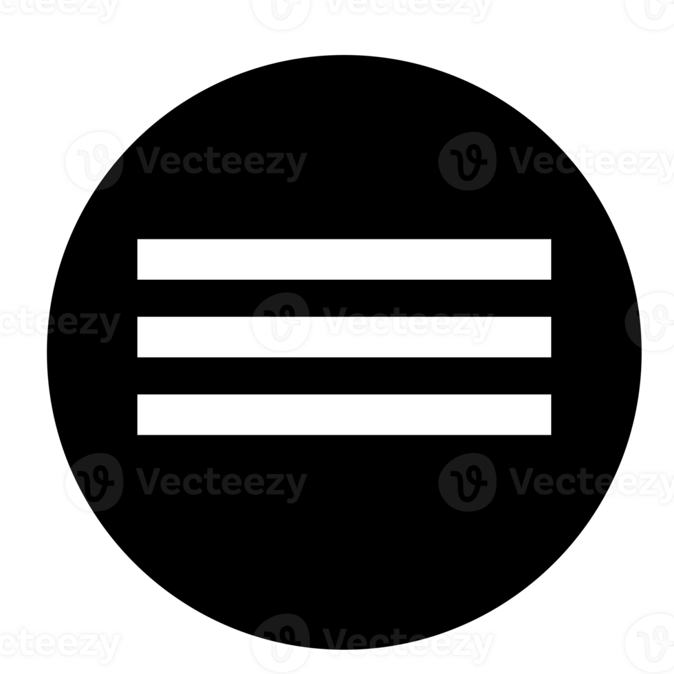 Menu-burger interface icon png
