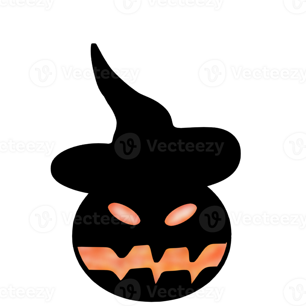 Halloween Spooky Black Pumpkin 33051598 PNG Halloween Spooky Black Pumpkin Png