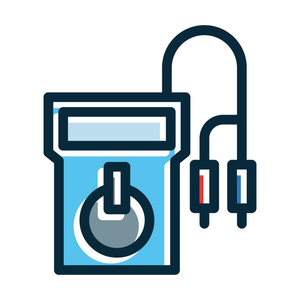 Tester Vector Thick Line Filled Dark Colors Icons For Personal And Commercial Use.