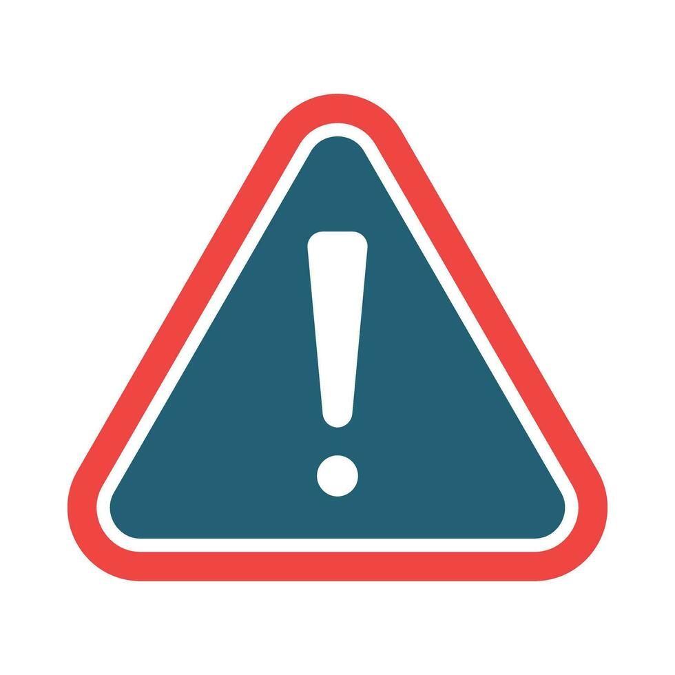 Error Vector Glyph Two Color Icon For Personal And Commercial Use.