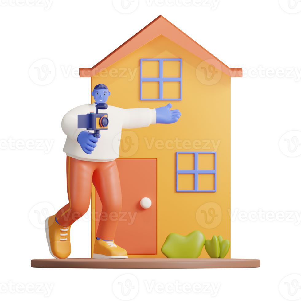 3D House Reviewer png